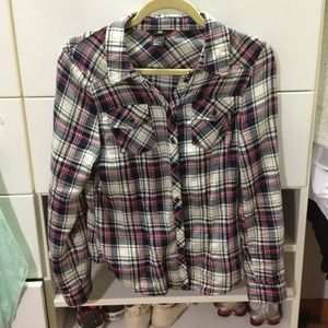 Flannel button up
