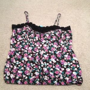 Floral summer tank