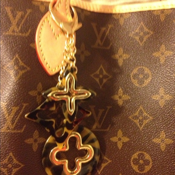 "SOLD Locally" LV key holder/ bag charm