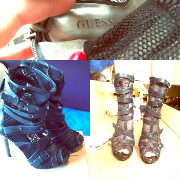 Never worn cute guess heels