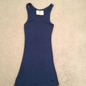 Abercrombie & Fitch navy tank