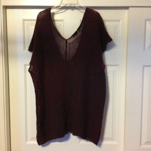 Loose knit sweater dress/tunic