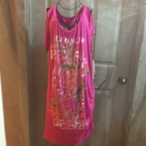 NEW pink dress/ cover-up SAVE $44 off list price☀️