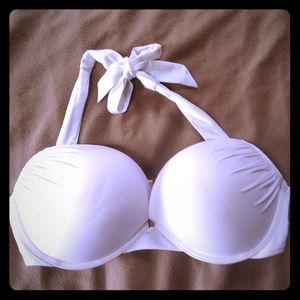 White sexy Victoria Secrets bikini top! NWOT