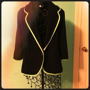 Navy blue blazer