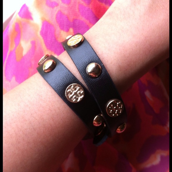 Black & brown Leather Wrap Bracelets