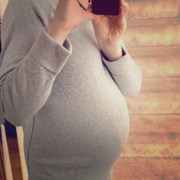 SOLD! GAP Boyfriend Maternity Sweater