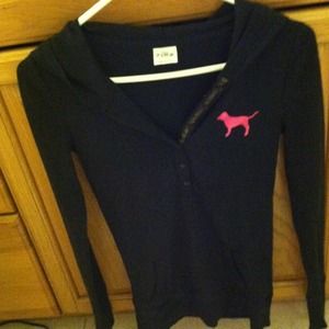 Victoria's Secret long sleeve hooded thermal