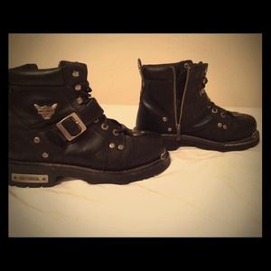 ✂✂Reduced✂✂ Harley Davidson men's steel toe boots
