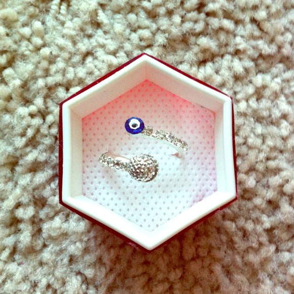 Evil eye ring