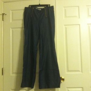 Wide leg express jeans