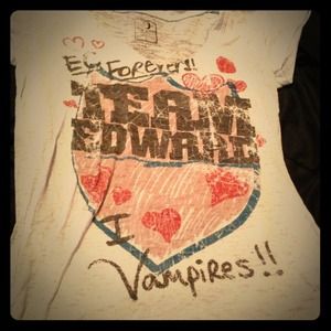 Vampire team edward Burnout v-neck tee from target