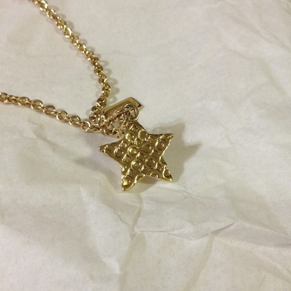 ❗Sold❗ Coach pave star necklace - Picture 4 of 6