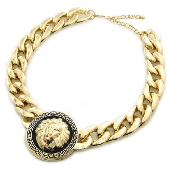 Lion head necklace
