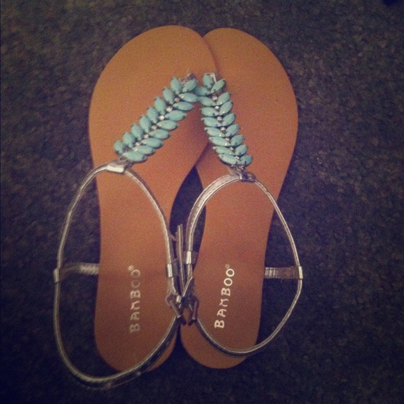 Turquoise Sandals