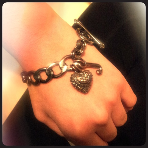 Juicy Couture Chain Bracelet!!! 💎Gunmetal💎