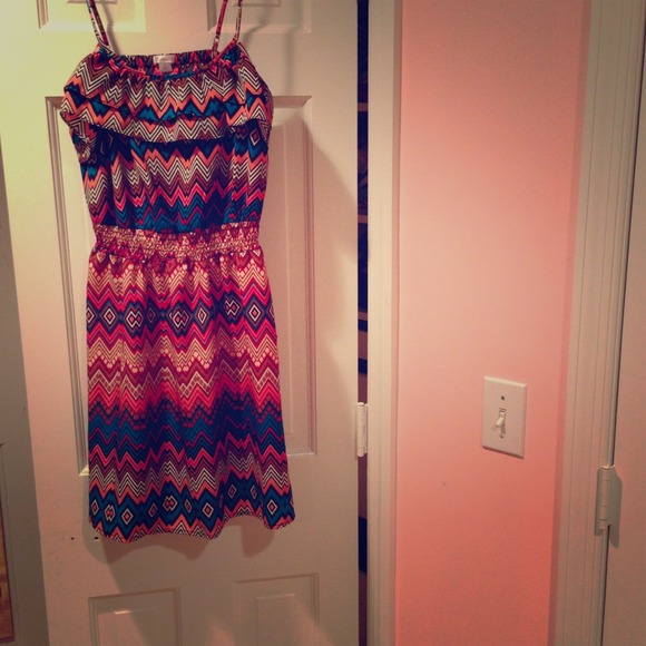 Tribal print summer dress!