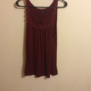 Maroon XXI flowy tank!