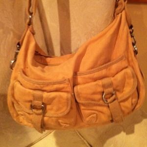 📛SOLD📛Fossil canvas hand bag