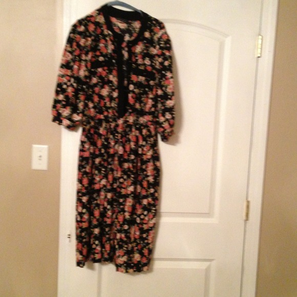Vintage flower dress