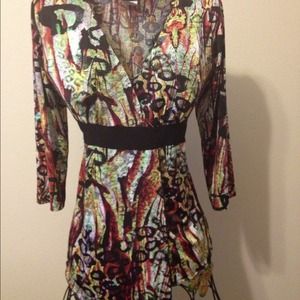 ***Bundled***JTD Woman" Tunic Multi color S Medium
