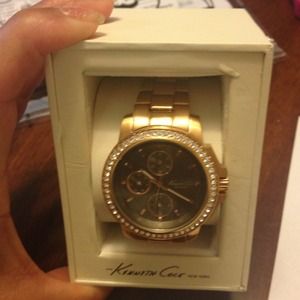 Kenneth Cole rose gold watch **SOLD  TO A FRIEND**