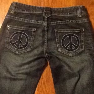 Rock & Roll Cowgirl Jean 27 x 34 Jean BLING