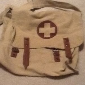Vintage army medical bag