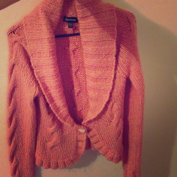 REDUCED💕Bebe Sweater Pink & Gold