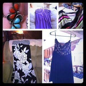 3 dresses, one shirt, one ring!