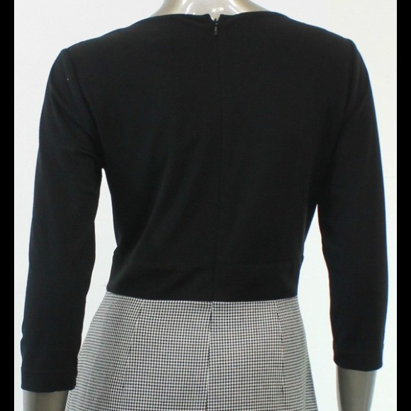 Let's wk then play NWOT blk n houndstooth - Picture 2 of 4