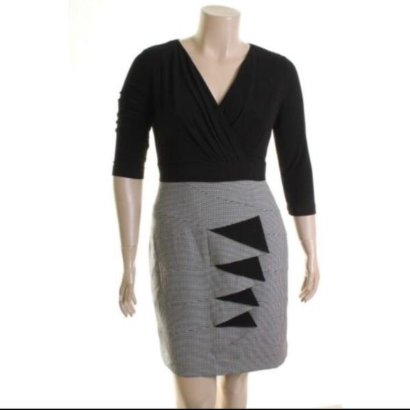 Let's wk then play NWOT blk n houndstooth - Picture 4 of 4