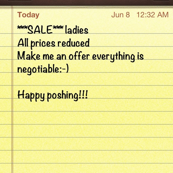 Selling my closet ladies:-) prices are negotiable!