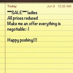 Selling my closet ladies:-) prices are negotiable!