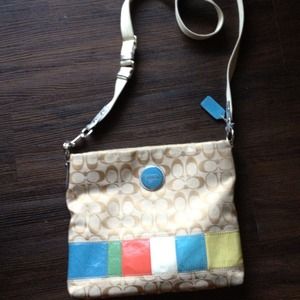 Coach cross body messenger