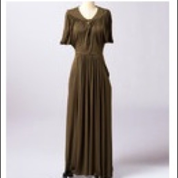 Olive Green Maxi Dress