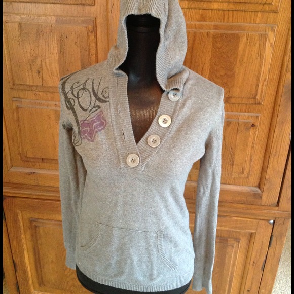 Sold. Sweater Hoodie - Picture 2 of 4