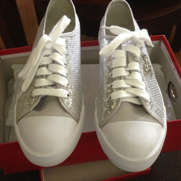 Guess Guess glitter sneakers brand new from Lorraine's closet on Poshmark
