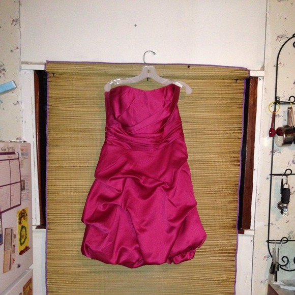 Strapless short pick up dress style 84091 - Picture 1 of 2
