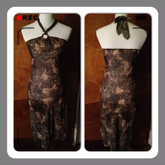 Halter Dress For Summer.