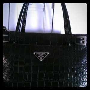 Prada inspired handbag-Black