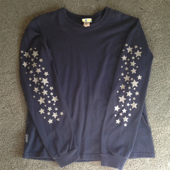Sold-  long sleeve tee with STAR arms!