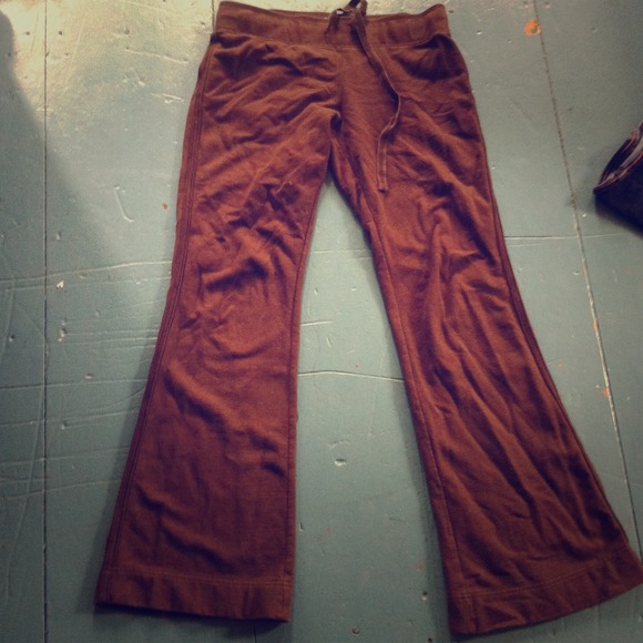 BUNDLED! Chocolate brown sweat pants.