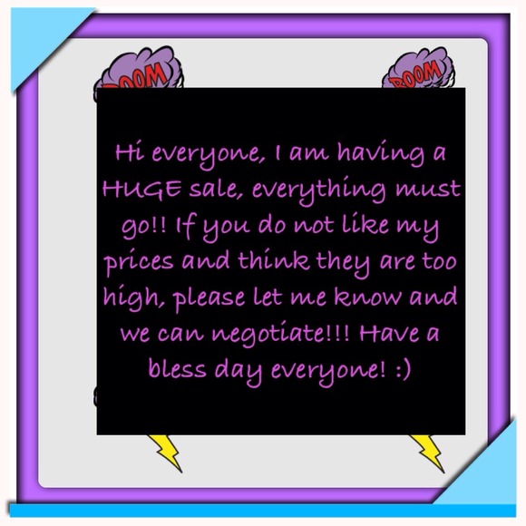 BIG SALE! Give me prices, everything must go!! - Picture 1 of 1