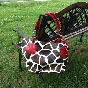 Print Giraffe  Handbag