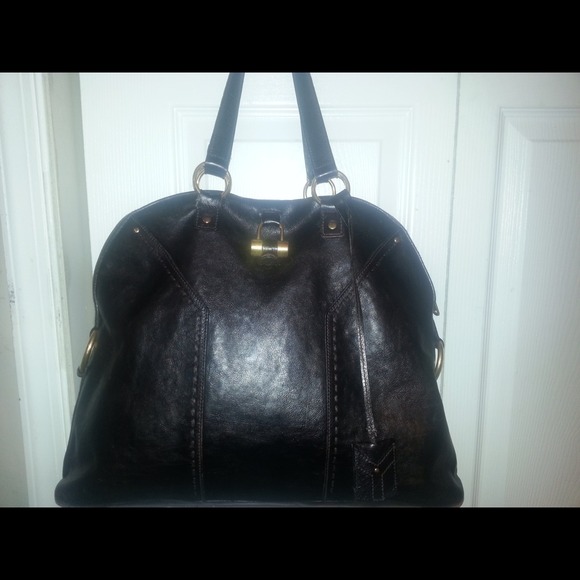 SOLD!!!Yves Saint Laurent, Muse Handbag - Picture 2 of 4