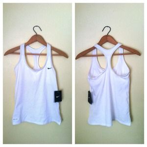 Nike Dry Fit Workout Razorback Tank NWT