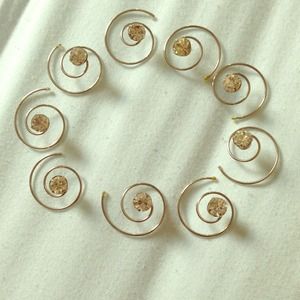 FREE- set of 9 hair gem twists