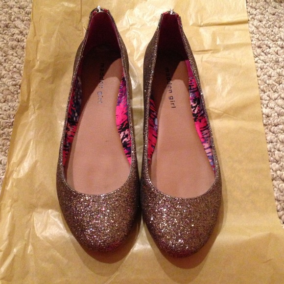 🚩SALE 🚩 Madden Girl HARMONEE GLITTER Shoes 81/2 - Picture 2 of 4