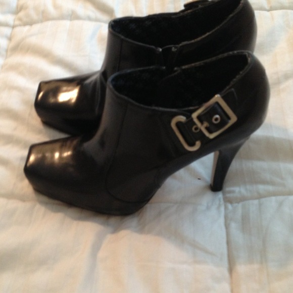 Square toe boots ////// sold/////